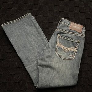 Rock & Roll Denim Men's Double Barrel Bootcut Jeans